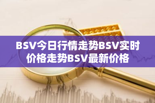 BSV今日行情走势BSV实时价格走势BSV最新价格