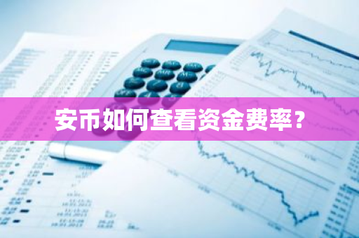 安币如何查看资金费率？