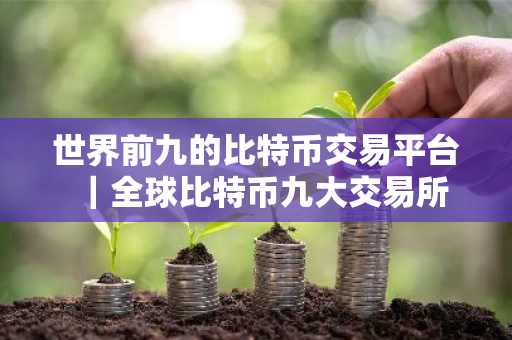 世界前九的比特币交易平台｜全球比特币九大交易所