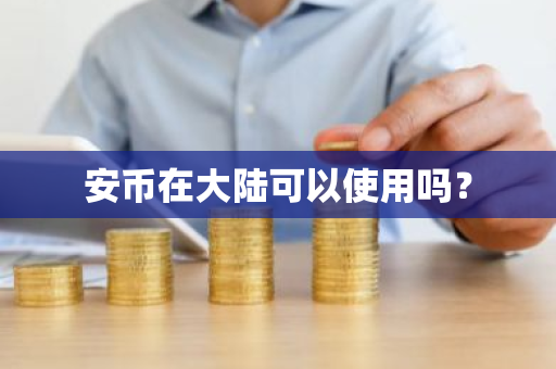 安币在大陆可以使用吗？