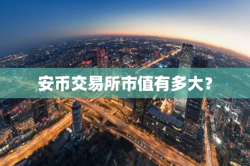 安币交易所市值有多大?-第1张图片-ZBLOG 安币交易所市值有多大?-第1张图片-ZBLOG