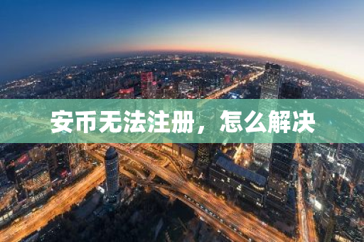 安币无法注册，怎么解决