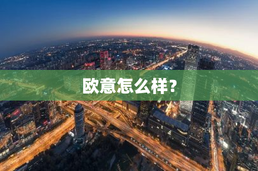 欧意怎么样？