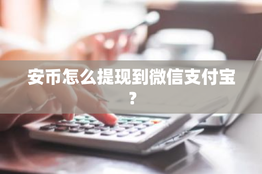 安币怎么提现到微信支付宝？