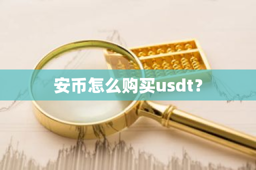 安币怎么购买usdt？
