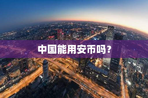 中国能用安币吗？