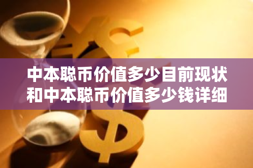 中本聪币价值多少目前现状和中本聪币价值多少钱详细介绍-第1张图片-ZBLOG