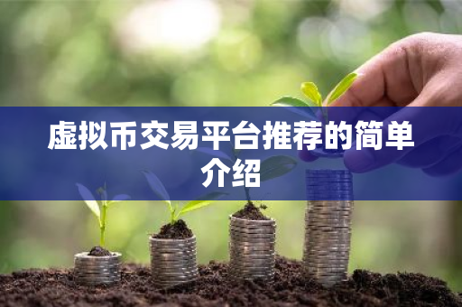 虚拟币交易平台推荐的简单介绍