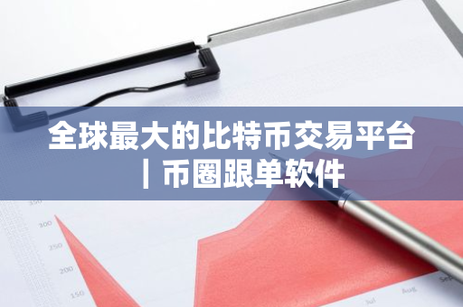 全球最大的比特币交易平台|币圈跟单软件-第1张图片-ZBLOG 全球最大的比特币交易平台|币圈跟单软件-第1张图片-ZBLOG