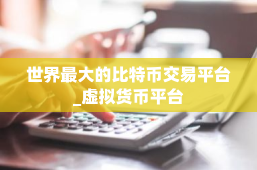 世界最大的比特币交易平台_虚拟货币平台